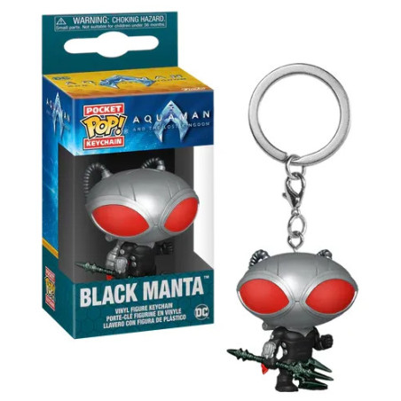 AQUAMAN 2 - Pocket Pop Keychains - Black Manta