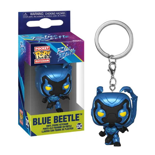 BLUE BEETLE - Pocket Pop Keychains - Blue Beetle