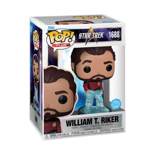 Star Trek Pop Plus Transporter Riker