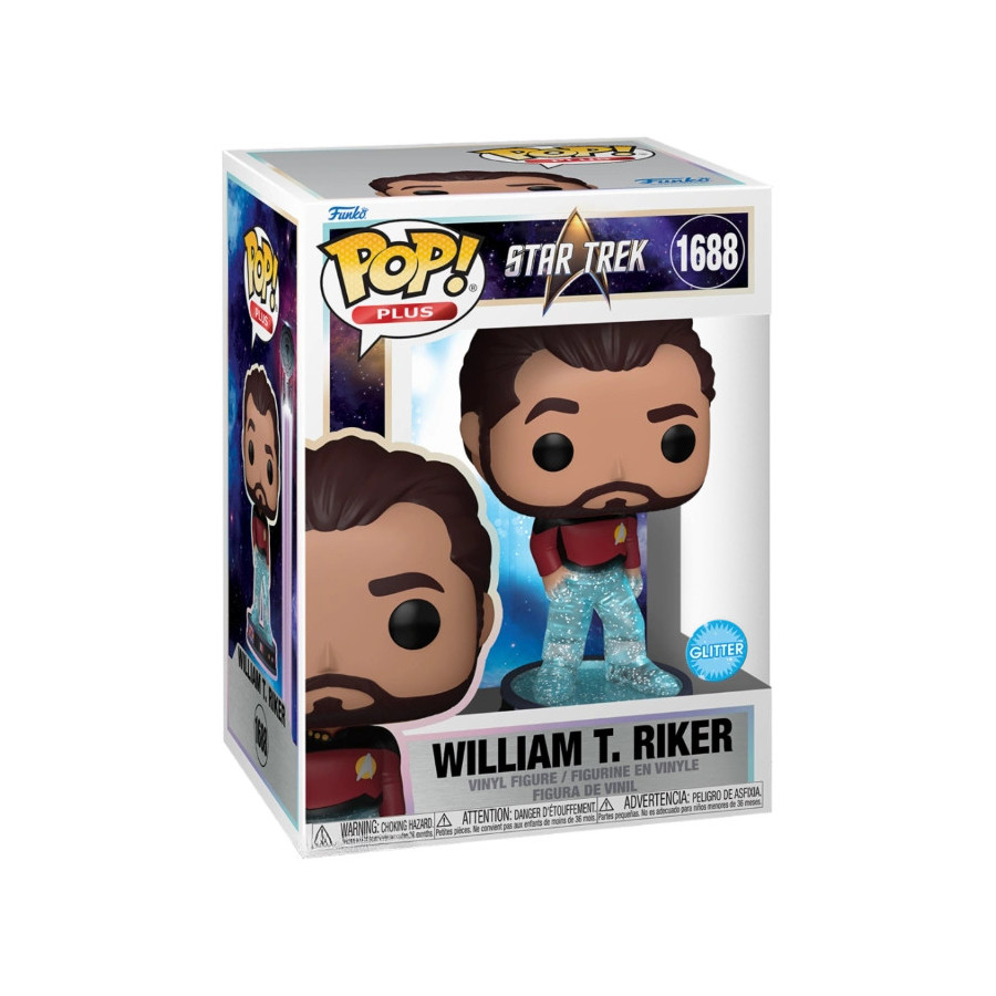 Star Trek Pop Plus Transporter Riker