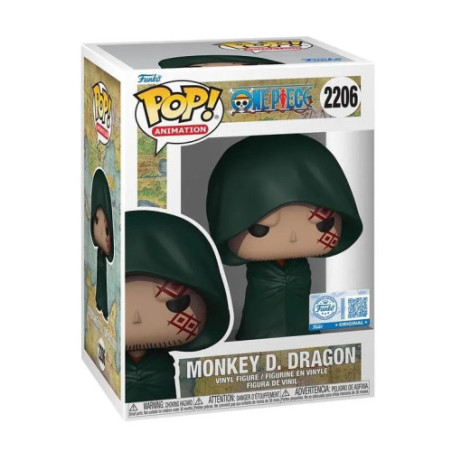ONE PIECE - POP Animation N° 2206 - Monkey D. Dragon With Chase