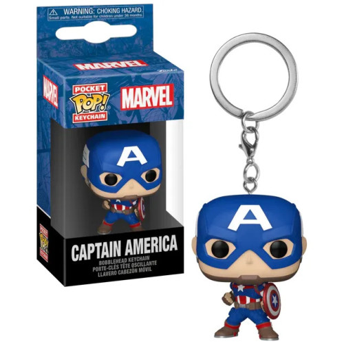 MARVEL NEW CLASSICS - Pocket Pop Keychains - Captain America