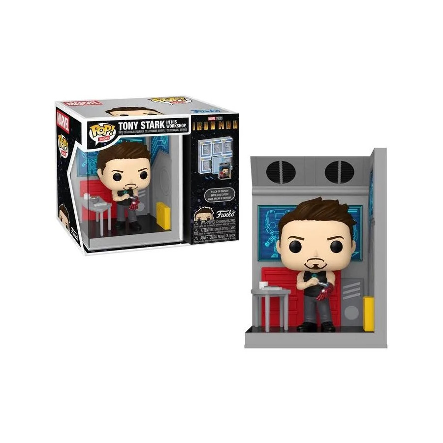 MARVEL - POP Nooks - Tony Stark in his workshop