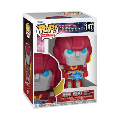 Transformers Pop S4 Hot Rod W/Matrix