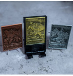 Transformers Digiplate Starter Pack 3 Cartes Metal + Stand