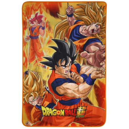 DBZ Dragon Ball Z Couverture Polaire 100X150cm Battle Of Gods Goku State