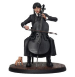 Wednesday Statue PVC Mercredi & Violoncelle 15cm