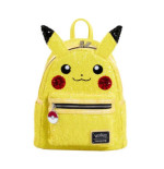 Pokemon Loungefly Mini Sac A Dos Sequin Pikachu Cosplay