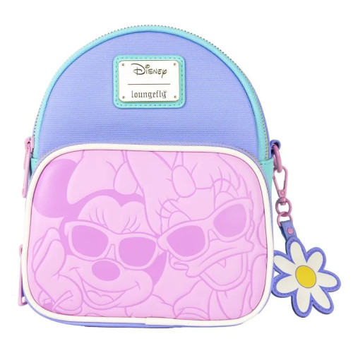 Disney Loungefly Mini Sac A Dos Convertible Daisy Duck & Minnie Mouse
