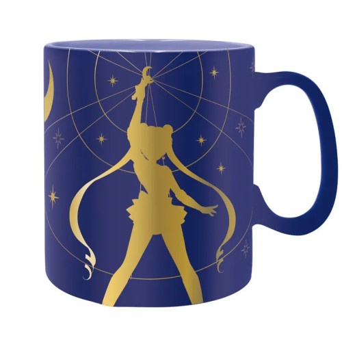 SAILOR MOON - Mug - 460 ml - Sailor Moon dorée - boîte carton