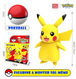 Pokemon Model Kit & Pokeball Pikachu 6cm