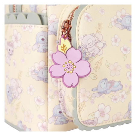 Disney Loungefly Mini Sac A Dos Cute Stitch Cherry Blossom