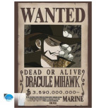 ONE PIECE - Set 2 Posters Chibi 52x38 - Wanted Mihawk & Crocodile