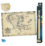 LORD OF THE RINGS - Poster parchemin - La Terre du Milieu