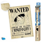 ONE PIECE - Poster parchemin - Wanted Luffy