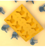POKEMON - Moule à glaçons Pikachu