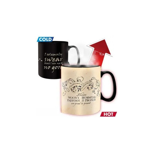 HARRY POTTER - Mug Heat Change - 460 ml - Maraudeur - cartonx2 79