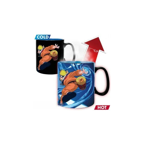 NARUTO - Mug Heat Change - 460 ml - Naruto & Sasuke - carton