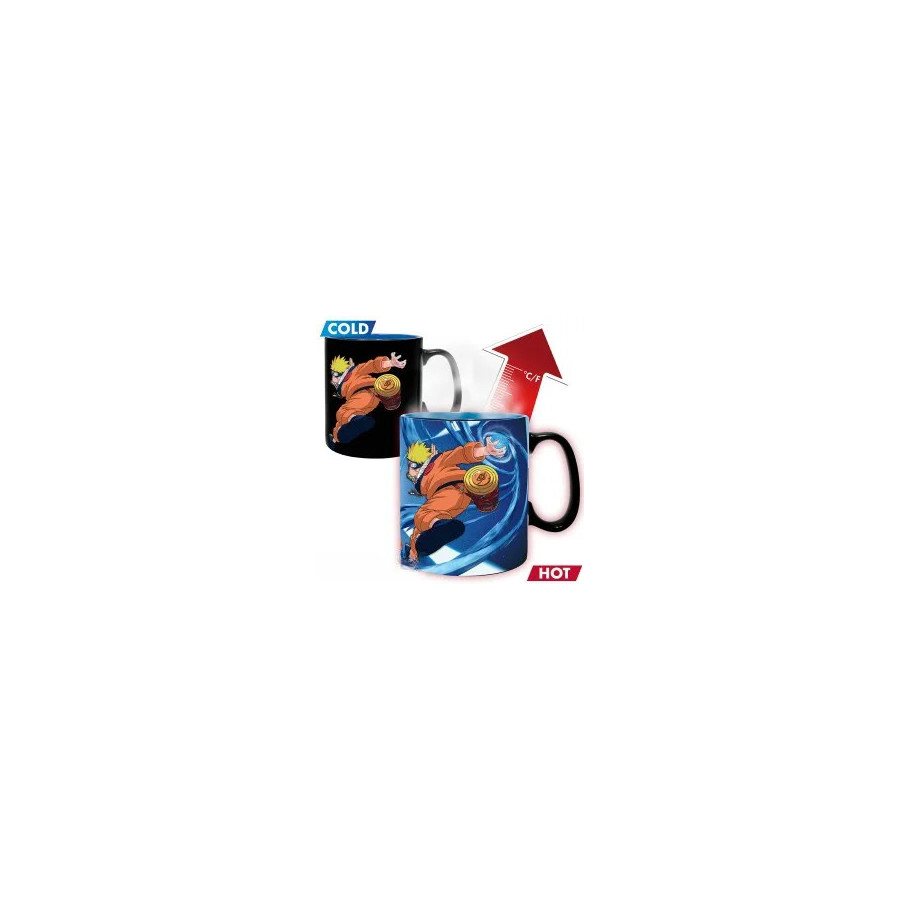 NARUTO - Mug Heat Change - 460 ml - Naruto & Sasuke - carton