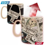 ONE PIECE - Mug Heat Change - 460 ml - Wanted - Boîte carton