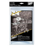 Comics Bags Silver Refermable Pack de 100pcs