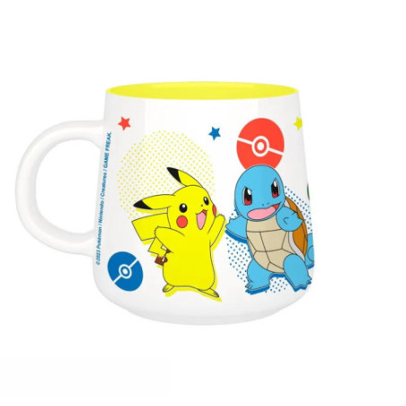POKEMON - Set Petit Déjeuner Mug + Bol - Pikachu & Kanto Starters 79