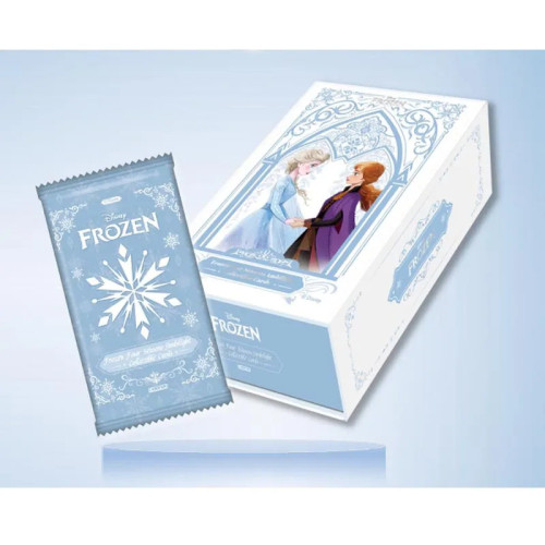 Disney Cardfun Frozen Reine des Neiges Ambilight Boite 10 Boosters De 4 Cartes