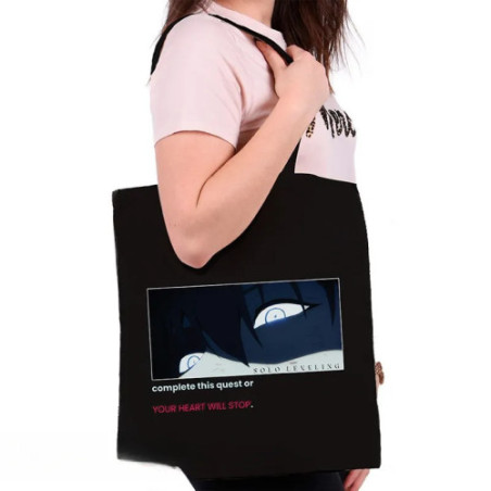 SOLO LEVELING - Tote Bag - "Complete this quest"