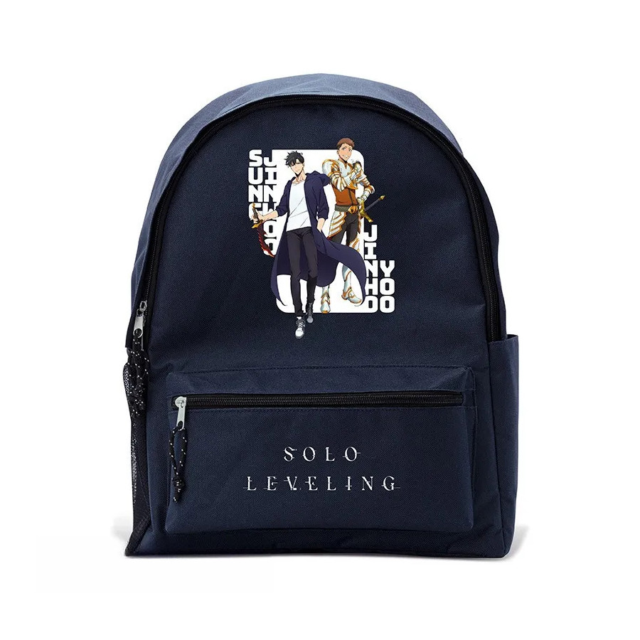 SOLO LEVELING - Sac à dos bleu - "Jinwoo & Jinho"