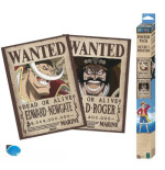 ONE PIECE - Set 2 Posters Chibi 52x38 - Wanted Roger & Whitebeard