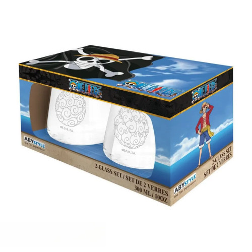 ONE PIECE - Set de 2 verres - Fruits du démon EUROPE