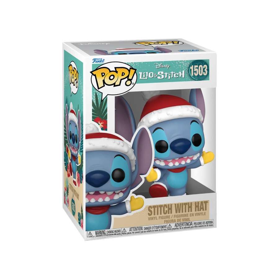 Disney Pop Stitch Holiday Stitch Hat