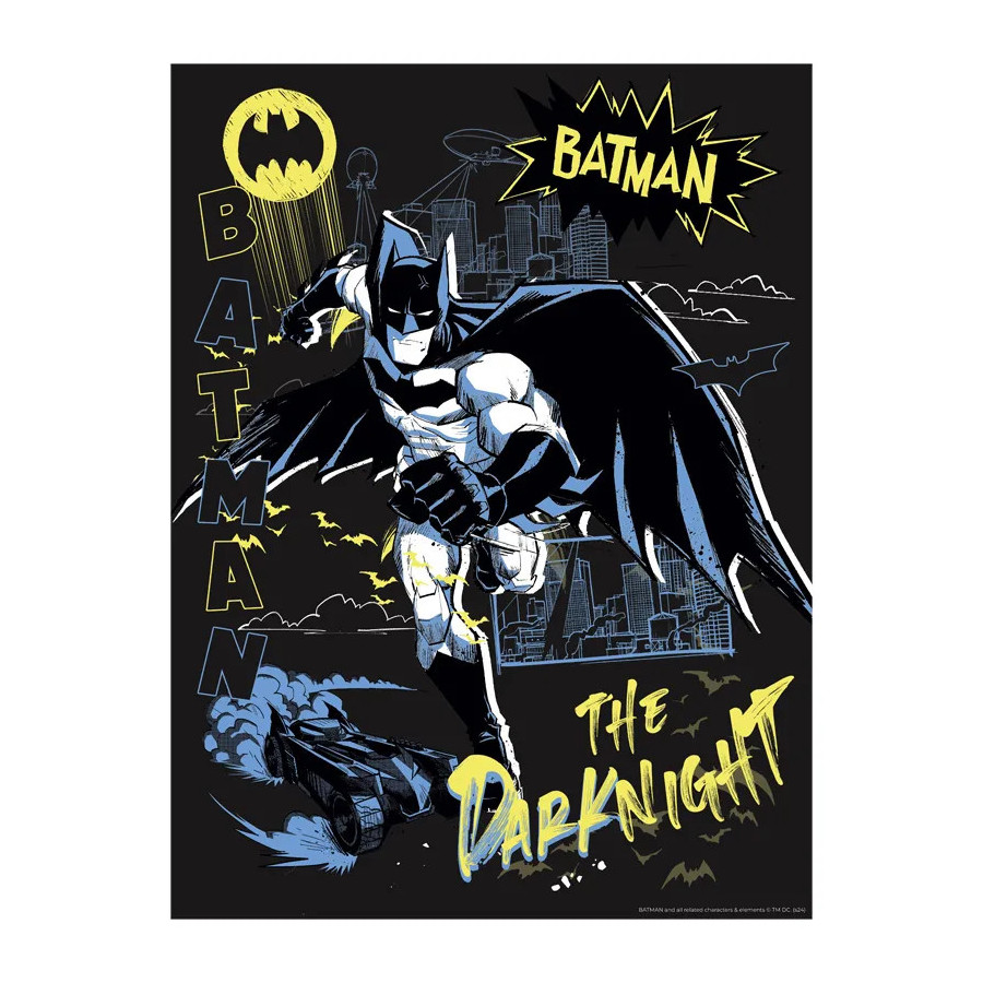 DC Golden Poster Batman The Dark Knight
