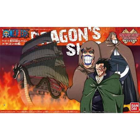 One Piece maquette Grand Ship Collection 009 Dragon's Ship 15cm