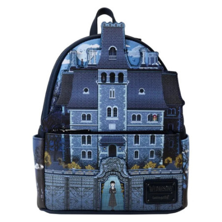 Wednesday Mercredi Loungefly Mini Sac A Dos Nevermore Academy