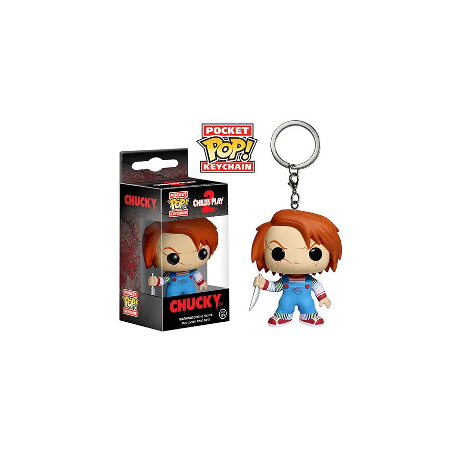 Horror Porte clé Pocket Pop Chucky 4cm
