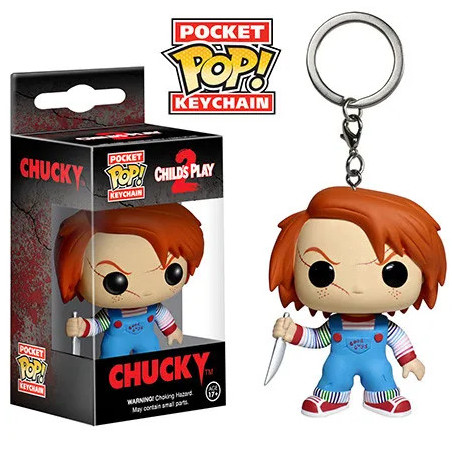 Horror Porte clé Pocket Pop Chucky 4cm