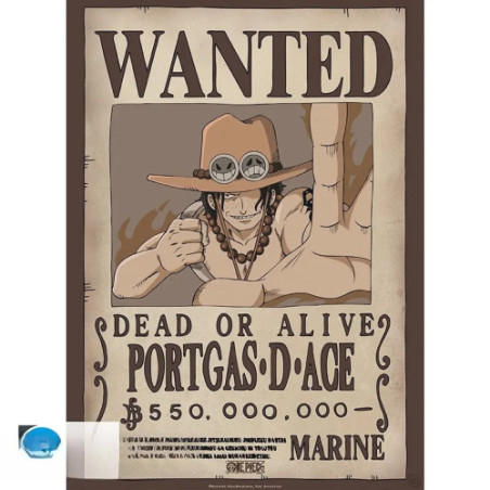 ONE PIECE - Set 2 Posters Chibi 52x38 - Wanted Sabo & Ace