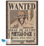 ONE PIECE - Set 2 Posters Chibi 52x38 - Wanted Sabo & Ace
