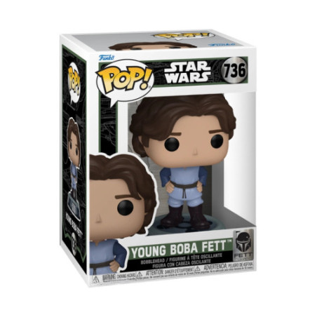 SW Pop Star Wars Darkside Boba Fett Young