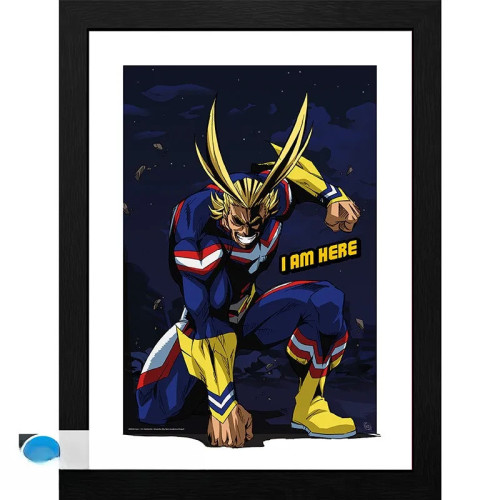 MY HERO ACADEMIA - Tirage encadré "All Might" (30x40)