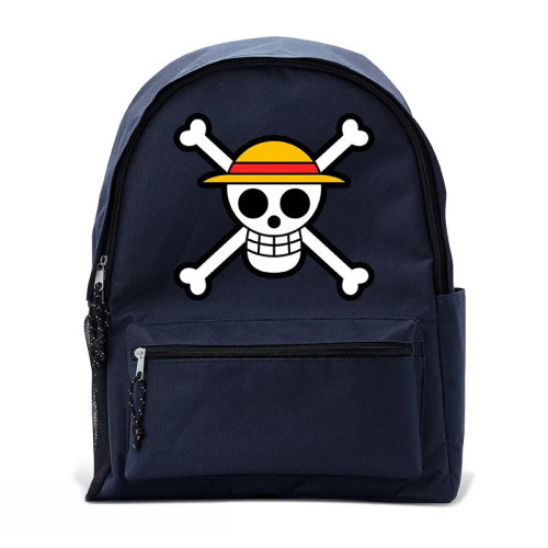 ONE PIECE - Sac à dos bleu - "Skull"