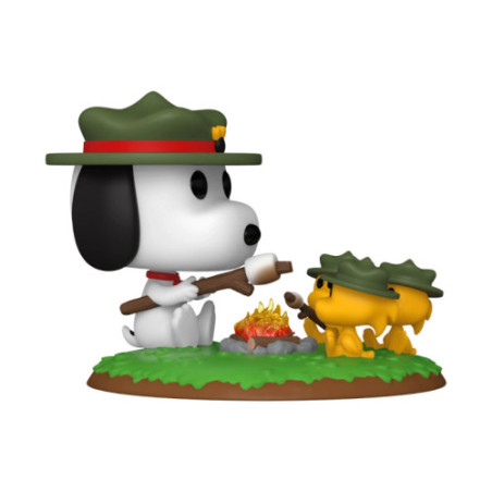 Snoopy Peanuts Pop Deluxe Snoopy & Beagle Scouts Camping