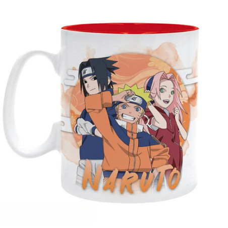 NARUTO SHIPPUDEN - Mug - 460 ml - Passé et présent - subli - boîte