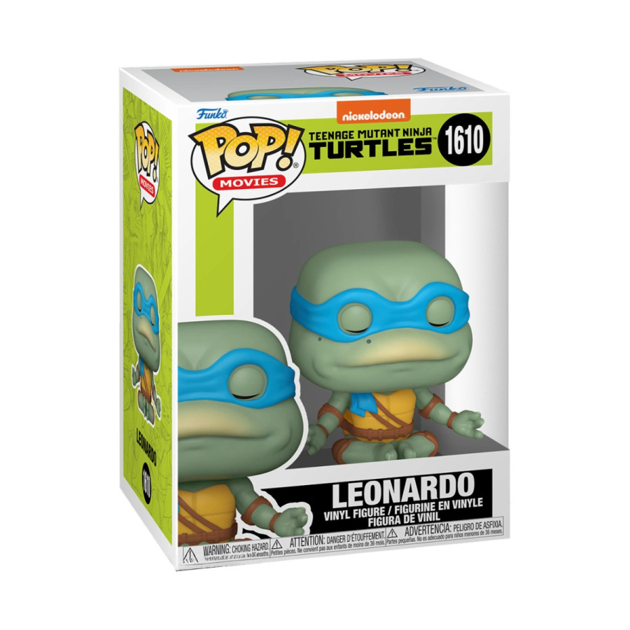 TMNT Tortues Ninja Pop Leonardo Meditating
