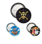 ONE PIECE - Pack de Badges - Skull & Luffy