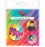 DAN DA DAN - Pack de Badges - Momo & Okarun