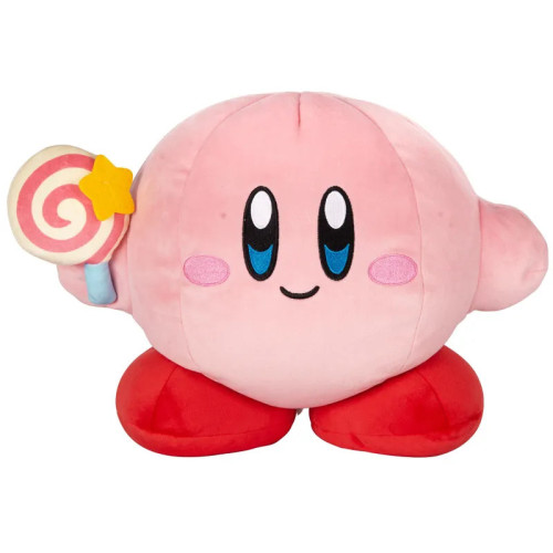 Kirby Peluche Mega Mocchi Mocchi Kirby & La Super Sucette