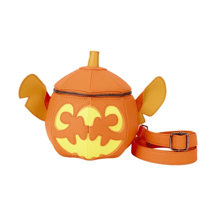 Disney Loungefly Sac A Main Stitch Figural Pumpkin