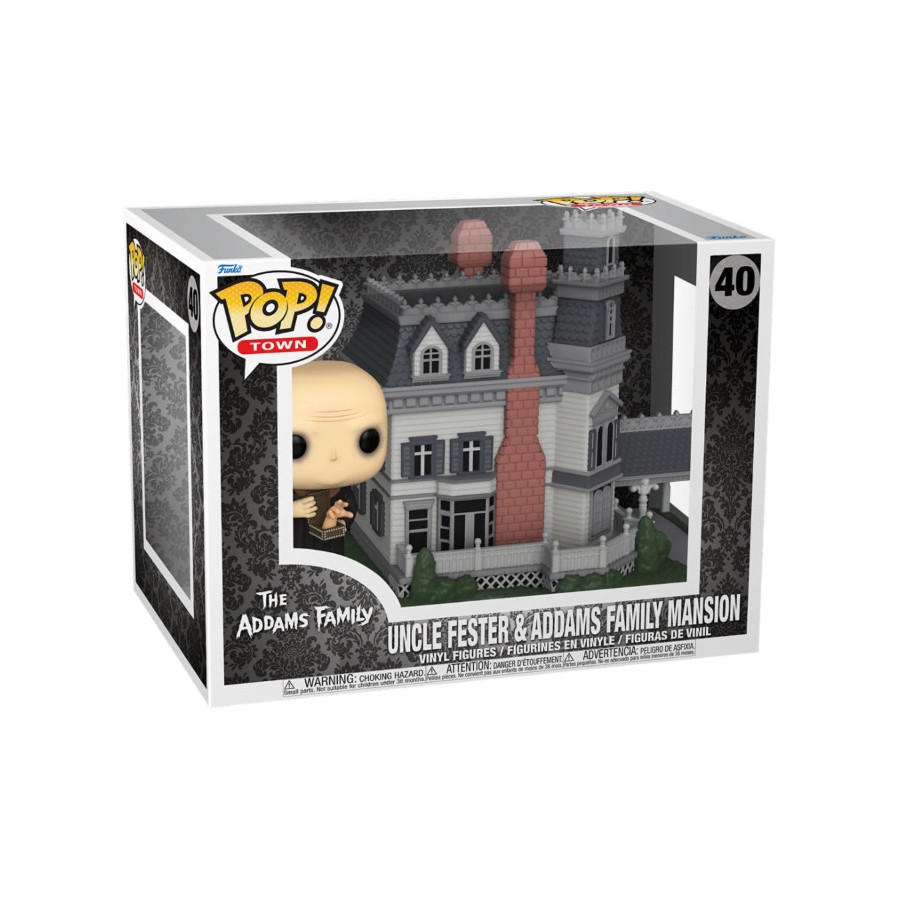 La Famille Addams Pop Town Addams Home Uncle Fester Fetide